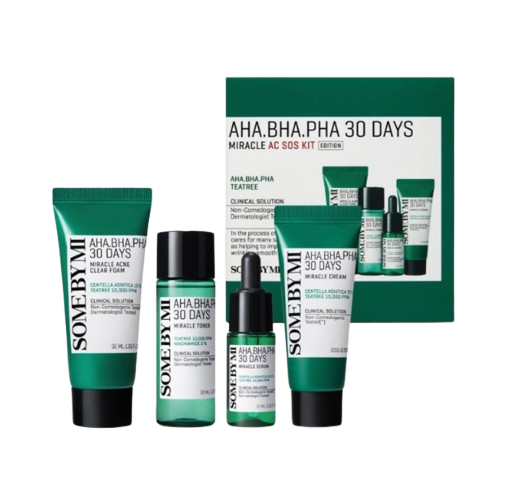 Some By Mi AHA BHA PHA 30 Days Miracle AC SOS Kit Set